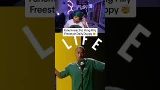 Fanum Reacts To Yung Filly Daily Duppy GRM daily shorts fanum betasquad [upl. by Leamaj333]