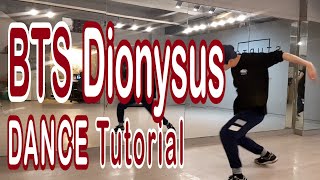 Dance Tutorial chorus ver BTS  Dionysus Count  Mirrored 안무배우기 [upl. by Randee]