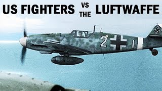 US Fighter Pilots vs the German Luftwaffe  World War 2 Documentary  1945 [upl. by Meelak]