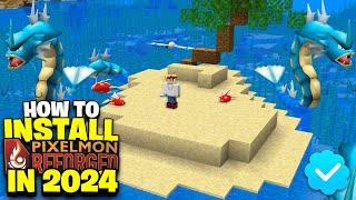 How to Download and Install Pixelmon in 2024  Windows  Mac [upl. by Sivart]