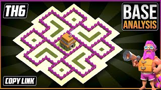 quotBEST BASEquot TH6 HYBRIDWAR defense Base 2018 COC Town Hall 6 Hybrid Base Design  Clash of Clans [upl. by Nobel]