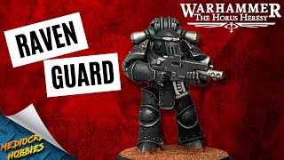 Heresy Made Easy How to paint Legions Raven Guard [upl. by Amiarom]