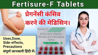 fertisure f tablet ke fayde  Amino acid Vitamins Minerals and Antioxidants Tablets [upl. by Alger507]