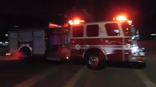 Pembroke Pines FL Fire Rescue Engine 69 Responding [upl. by Skill]