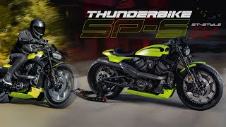 Thunderbike SPS 4  customized HarleyDavidson Sportster S [upl. by Quinn]