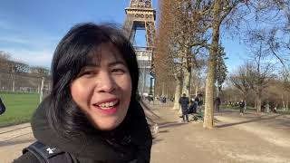 The famous amp iconic Eiffel TowerParis France🇫🇷shorts winter spring summer fall [upl. by Ahseiym]