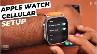 How to SETUP Apple Watch Cellular  Mobile Data 🔥 on Any Model [upl. by Backer]