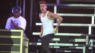 Justin Bieber  Never Say Never ft Jaden Smith  Believe Tour 02 London 080313 [upl. by Heringer520]