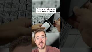 Charger un téléphone avec 100 adaptateurs 🤔 [upl. by Creight253]