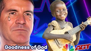 African Cowboy Singer Make Simon to Cry with quotGoodness of Godquot Powerful worship Song  AGT 2024 [upl. by Bettina]