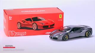 118 Bburago Ferrari Signature Series The 488 GTB [upl. by Aldon415]