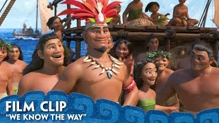 quotWe Know The Wayquot Clip  Moana [upl. by Enait189]