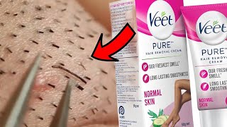 How To use veet hair removal cream  private part ke hair kaise Hai  after use care [upl. by Alleoj]