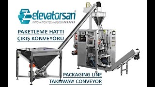 PAKETLEME ÇIKIŞ KONVEYÖRÜ  PACKAGING TAKEAWAY CONVEYOR [upl. by Renard]