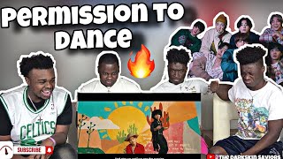 BTS  Permission To Dance Official MV REACTION [upl. by Ilatan]