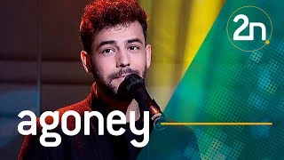 AGONEY interpreta “BLACK” en La 2 Noticias [upl. by Anitsrhc]