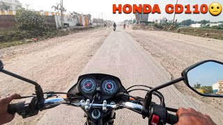 Honda cd 110 dream deluxe e20 2024 review On road and off road practical ride [upl. by Dukey472]