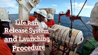 Life Raft Release System and Launching Procedure  miaayesiaconsigo6209 [upl. by Leighton]