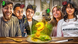 3 VS 3 AVEUGLE SOURD et MUET EN CUISINE ft Nico Flamby Aneyaris Nym et Cocotte REDIFF [upl. by Orsay]