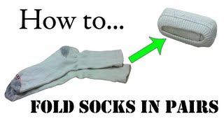 Army Packing Hack How to Fold Your Socks in Pairs Double Roll  Ranger Roll Basic Training [upl. by Eanaj]