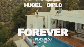 HUGEL Diplo  Forever feat Malou amp Yuna Official Visualizer [upl. by Alat913]