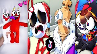 POMNI AND Garten of Banban React to The Amazing Digital Circus TikTok Animation Video 6 [upl. by Namruht899]