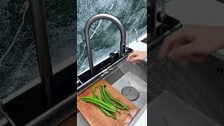 Inspired Bathroom amp Kitchen Sink and Mirror Designs kitchen gadgets shorts [upl. by Wallinga639]