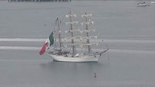 Arrival of Mexican Tall Ship to San Diego [upl. by Haldas567]