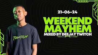 The Weekend Mayhem  Deejay Twitch 210624 Afrotech  Da Capo Shimza  DJ Kent  Caiiro [upl. by Stringer541]