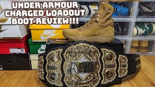 Under Armour Charged Loadout Boot Review [upl. by Abate171]