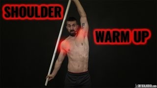 Dynamic Stretching for Shoulders  WARM UP Routine [upl. by Oreves171]