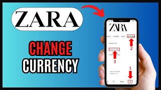 How To CHANGE CURRENCY In ZARA APP 2024 [upl. by Tereve]