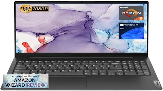 Lenovo V15 Laptop 156quot FHD Display AMD Ryzen 5 5500U Hexacore Processor Review [upl. by Annat698]