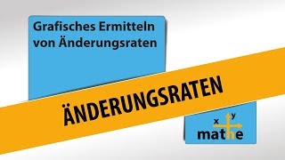 Änderungsraten grafisch ermitteln [upl. by Augustine]