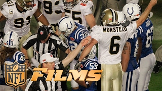 9 Saints Surprise Onside Kick  NFL Films  Top 10 Super Bowl Plays [upl. by Sebastiano]