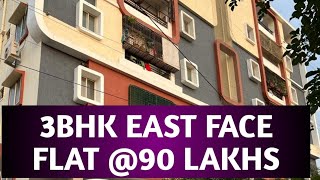 3BHK East Flat Fully furnished 90 lakhs in Hyderabad 8985966278 [upl. by Ydennek885]