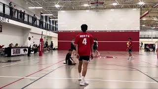 North Varsity vs Rochester Mayo Game 1 [upl. by Yrtnej177]