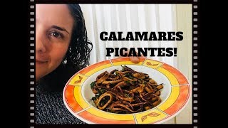 LOS MEJORES Calamares Picantes Receta Fácil [upl. by Adlev405]