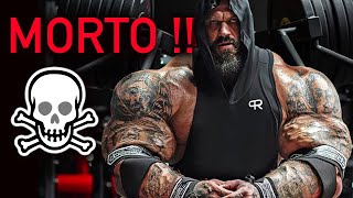 MORTO a 36 anni  6 GR di TESTO  160 kg [upl. by Elleinahc942]