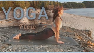 YOGA FLOW  Every Day Full Body Practice  45 min [upl. by Atsylac68]