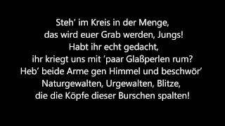 Kollegah  Der Indianer Lyrics HQ [upl. by Aryaz]