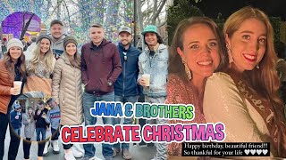 Duggar Christmas Jana Duggar Spend Christmas with James and Jed Duggar [upl. by Yendor]