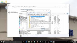 How to Turn Windows Features On or Off in Windows 10 [upl. by Xaviera]