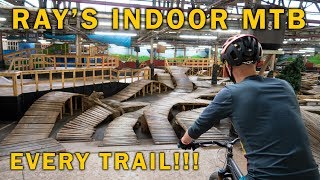 Full Tour of Rays Indoor MTB Park Cleveland Ohio [upl. by Bethany]