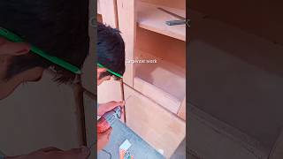 carpenter work in uk woodworking tips diy carpenterworkshorts [upl. by Eerased]