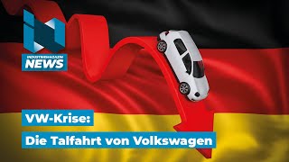 Die Talfahrt von Volkswagen Verschärfung des Sparkurses VW will erstmals Werke schließen  IM News [upl. by Leirvag]