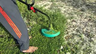 Bosch ART 35  ART 28 electric grass strimmertrimmercutter 2016 [upl. by Amethyst]