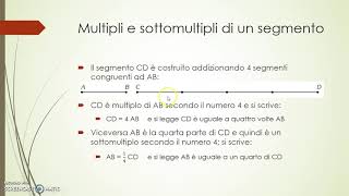 45 Multipli e sottomultipli di un segmento [upl. by Rivi776]