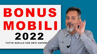 BONUS MOBILI 2022 Come risparmiare 5000€ sullarredamento di casa spiegato semplice semplice [upl. by Nnav]