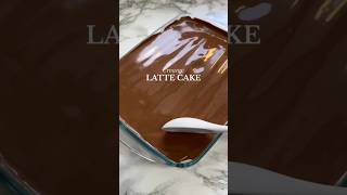 Creamy latte cake cake cooking latte [upl. by Kristan]